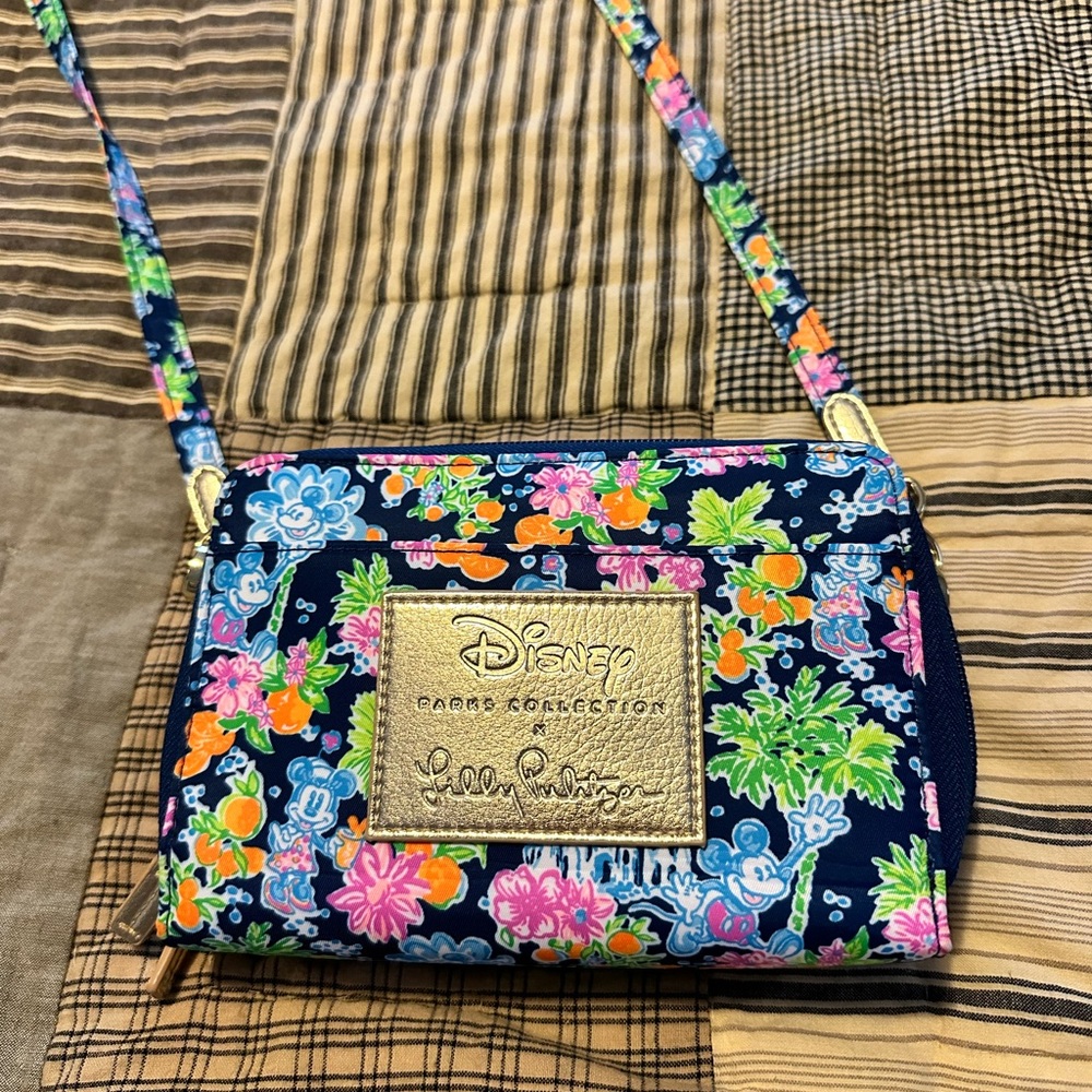 Lilly Pulitzer Disney Crossbody Wallet